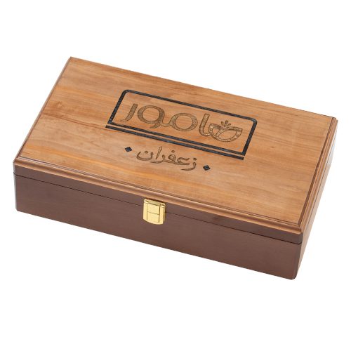 جعبه نفیس کد DGB 119|دیدار هدیه ایرانیان|هدیه تبلیغاتی در مشهد|جعبه چوبی نفیس |چای زعفران زنجبیل دارچین |